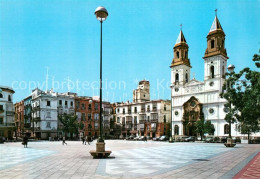 73599408 Cadiz Andalucia Andalucia Plaza De Jose A Primo De Rivera E Iglesia De  - Altri & Non Classificati