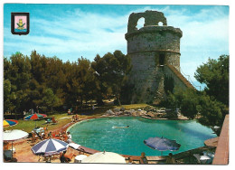 PISCINA / FISH-POND.- GRAN HOTEL REY DON JAIME.- CASTELLDEFELS / BARCELONA - ( CATALUNYA ) - Barcelona