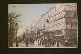 Carte Postale Ancienne - Paris - La Porte Saint Martin Animée 1926 - Markten, Pleinen