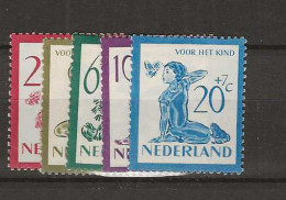 1950 MH/*  Nederland, NVPH 563-67 - Ungebraucht