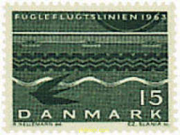 95954 MNH DINAMARCA 1963 INAUGURACION DEL FERRY DINAMARCA-ALEMANIA - Nuevos