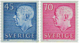 108231 MNH SUECIA 1967 REY GUSTAVO VI ADOLFO - Ongebruikt