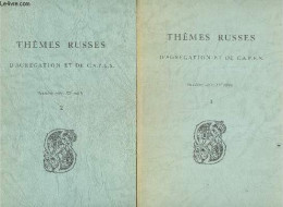 Themes Russes D'agregation Et De C.A.P.E.S. - Lot De 2 Volumes : Fascicule 1 Textes Et Traductions + Fascicule 2 Explica - Cultura