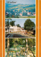 73599074 Walim Panorama Strassenpartie Bruecke Mausoleum  - Pologne