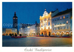 73598977 Ceske Budejovice Namesti Premysla Otakara II Marktplatz Schwarzer Turm  - Repubblica Ceca