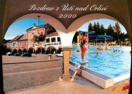 73598974 Usti Nad Orlici Pardubicky Kraj Namesti Plovarna Platz Freibad Usti Nad - Tchéquie