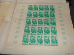 N° 1635 En Feuille  De 25 Timbres  Neufs - Hojas Completas