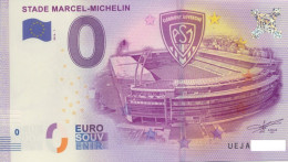 Vends Billet Souvenir Touristique 0€ Stade Marcel Michelin 2016-1 UEJA - Andere & Zonder Classificatie