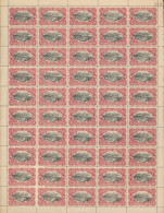 BELGIAN CONGO 1915 ISSUE COB 65 SHEET MNH - Fogli Completi