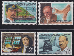 F-EX49990 CHRISTMAS IS MNH SHIP GREAT PERSONALITY OF HISTORY.  - Schiffe