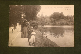 Carte Postale Ancienne - Paris -  Parc Montsouris Vue Du Lac Belle - Animée Enfants Belle époque - Parks, Gardens