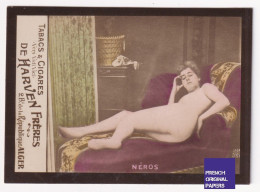 Néros - Cigarettes De Harven 1900/10 Photo Femme Sexy Pinup Lady Pin-up Woman Nue Nude Nu Seins Nus Vintage Alger A62-8 - Sigarette (marche)