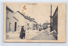 SAINT PIERRE & MIQUELON - Une Rue De Saint-Pierre En Hiver - Ed. A. Bergeret & Cie  - Saint-Pierre E Miquelon