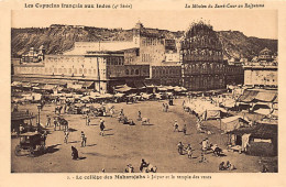 India - JAIPUR - Hawa Mahal And Maharajas' High School - Publ. Sacred Heart Mission In Rajputana - The French Capuchins  - Inde