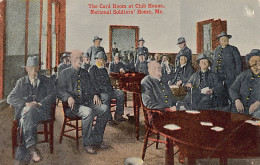 Usa - TOGUS (ME) The Card Room At Club House, National Soldiers' Home - Autres & Non Classés