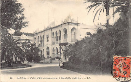 ALGER - Palais D'Eté Du Gouverneur à Mustapha Supérieur - Algiers