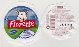 Étiquette Fromage De Chèvre " FLORETTE "_ef48 - Quesos