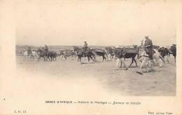 Armée D'Afrique - Artillerie De Montagne - Batterie En Marche - Ed. Leroux 74 - Otros & Sin Clasificación