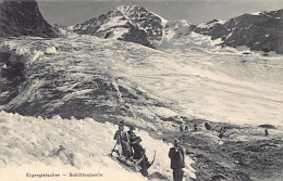 EIGERGLETSCHER (BE) Schlittenpartie - Stempel Mit Datum Vom 21. August 1908 - Verlag R. Gabler 7682 - Sonstige & Ohne Zuordnung