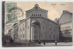 Judaica - GERMANY - Leipzig - The Synagogue - Publ. G. Friedrich  - Judaísmo