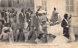 Sénégal - DAKAR - Mariage D'indigènes - Ed. Gautron 213 - Sénégal