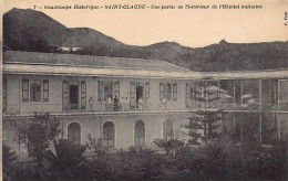 Guadeloupe Historique -SAINT-CLAUDE - Une Partie De L'intérieur De L'Hôpital Militaire - Ed. F. Petit 7 - Other & Unclassified