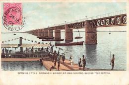 India - RAJAHMUNDRY - Opening Of The Godavaru Bridge - H.E. Lord Curzon's Second Tour In India - Publ. Unknown  - India