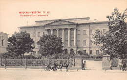 Russia - MOSCOW - The University - Publ. Scherer, Nabholz And Co. 12 - Russia