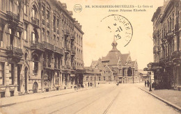 SCHAERBEEK (Brux. Cap.) La Gare Et Avenue Princesse Elizabeth - Ed. Flion 101 - Schaerbeek - Schaarbeek