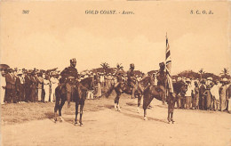 Ghana - Flag Bearer Of The King's African Rifles And His Escort - Publ. S.C.O.A. 307 - Ghana - Gold Coast