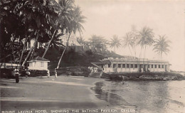 Sri Lanka - Mount Lavinia Hotel, Showing The Bathing Pavilion - Publ. Plâté Ltd. 9 - Sri Lanka (Ceylon)
