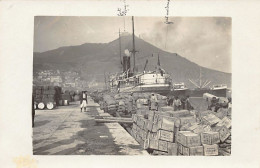 Algérie - ORAN - Le Port - CARTE PHOTO 22 Janvier 1911 - Ed. Inconnu  - Oran