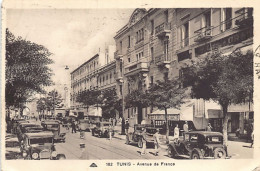 TUNIS - Avenue De France - Ed. CAP 182 - Tunisie