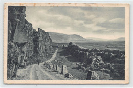 Iceland - ÞINGVELLIR - SEE SCANS FOR CONDITION - Publ. Helgi Arnason  - Islanda