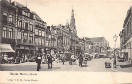 BREDA (NB) Groote Markt - Uitg. C. G. Aarts  - Breda