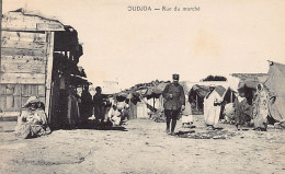 Maroc - OUJDA - Rue Du Marché - Ed. Ph. Roure - Autres & Non Classés