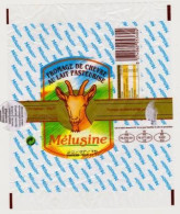 Étiquette Fromage De Chèvre " MÉLUSINE " (Feuille De Bûchette) [_ef73] - Cheese