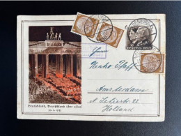 GERMANY 1934 POSTCARD OLDENBURG TO AMSTERDAM 31-03-1934 DUITSLAND DEUTSCHLAND - Briefkaarten