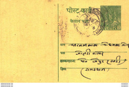 India Postal Stationery 9p - Postcards