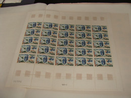 N° 1622 En Feuille  De 25 Timbres  Neufs - Hojas Completas