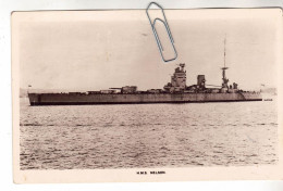 CPA MARINE NAVIRE DE GUERRE CUIRASSE ANGLAIS HMS H.M.S. RODNEY - Oorlog