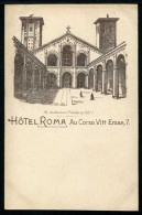 Milano - Hotel Roma - Corso Vittorio Emanuele - Non Viaggiata - Rif. 14264 - Milano