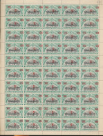 BELGIAN CONGO 1921 ISSUE COB 85 SHEET MNH - Feuilles Complètes