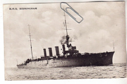 CPA MARINE NAVIRE DE GUERRE CROISEUR ANGLAIS HMS H.M.S. BIRMINGHAM - Guerra