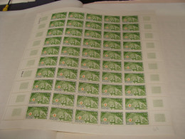 N° 1614 En Feuille  De 50 Timbres  Neufs - Feuilles Complètes