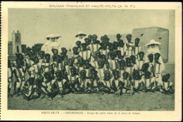 Soudan Français Et Haute Volta AOF OUAGADOUGOU Groupe Des Petits élèves De La Classe De Français - Burkina Faso