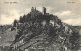 11756971 Baden AG Ruine Stein Baden - Andere & Zonder Classificatie