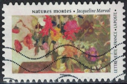 France 2023 Oblitéré Used Natures Mortes Jacqueline Marval Un Bouquet De Fleurs Y&T FR 2335 - Gebraucht