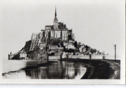 PHOTO - P - MANCHE - LE MONT SAINT MICHEL - FORMAT 8.8 X 6 - Orte