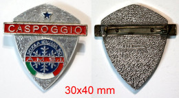 Médaille Sportive_10_insigne école Italienne De Ski_Caspoggio_scuola Italiana Sci A.M.S.I._21-02 - Other & Unclassified